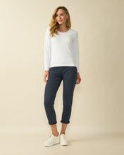 Classic Long Sleeve Round Neck Top