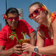 Phoenix Sunglasses- Red & Pink