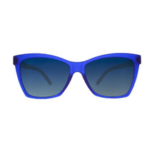 Blue Cat-Eye Unisex Sunglasses