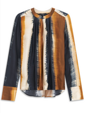 Striped Print Blouse