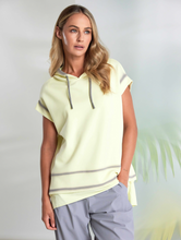 Lemon Short Sleeve Hoodie Top