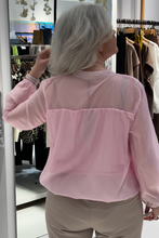 Soft Pink Relaxed Blouse
