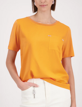 Soft Touch Pocket Tee – Orange