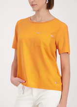 Soft Touch Pocket Tee – Orange