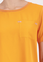 Soft Touch Pocket Tee – Orange