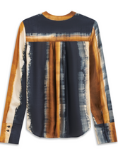 Striped Print Blouse