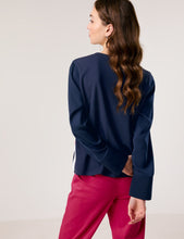 V- Neckline Blouse - Printed