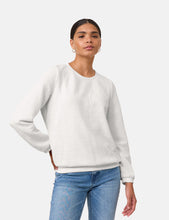 Textured Fabric Sweatshirt - Off White