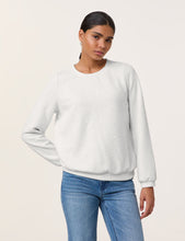 Textured Fabric Sweatshirt - Off White