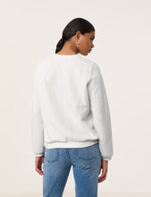Textured Fabric Sweatshirt - Off White