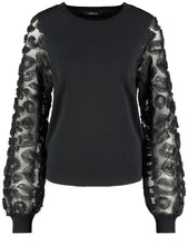 Embroidered Sleeve Jumper