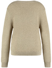 Gold Shimmer Knit Jumper
