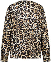 Leopard Print Blouse