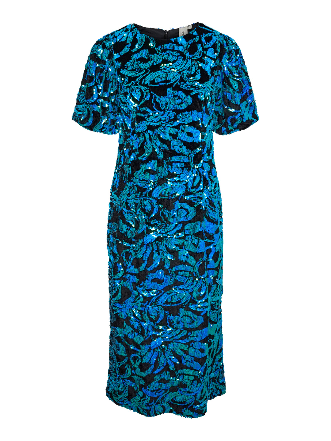 YAS LIBY SEQUIN VELVET DRESS YAS LIBY SEQUIN VELVET DRESS
