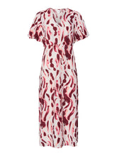 Yas Neno Long Dress - Strawberry