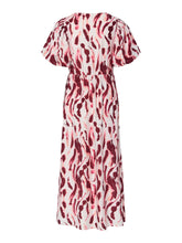 Yas Neno Long Dress - Strawberry