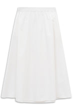White Flowing Midi Skirt