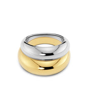 Furo Duo Ring Mixed - Gold and Steel