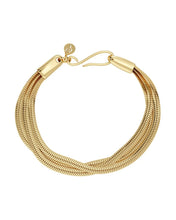 Herringbone Triple Bracelet - Gold