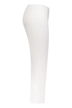 Slim Fit Cropped Trousers - White