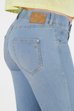 Slim Fit Cropped Denim Jeans