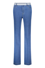 Stretch Waist Denim Trousers