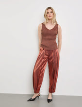 Knitted Top with a Glitter Effect