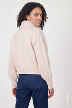Faux Fur Front Zip Knit Jacket