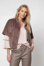 Faux Fur Short Sleeve Gilet