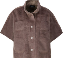 Faux Fur Short Sleeve Gilet