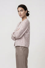 Soft Animal Print Button Cardigan