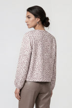 Soft Animal Print Button Cardigan