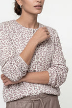 Soft Animal Print Button Cardigan