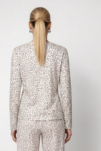 Soft Animal Print Long Sleeve Top