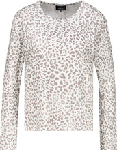 Soft Animal Print Long Sleeve Top