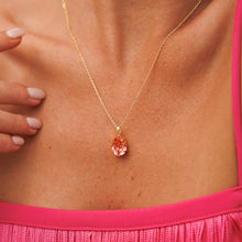 Mini Drop Necklace - Rose Peach