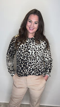 Leopard Print Satin Shirt