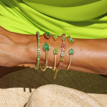 Petite Drop Bracelet -  Citrus Green