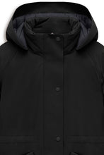 Long Hooded Puffer Parka