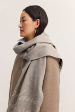 Bugatti Statement Fringe Scarf - Grey