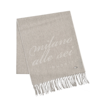 Bugatti Statement Fringe Scarf - Grey